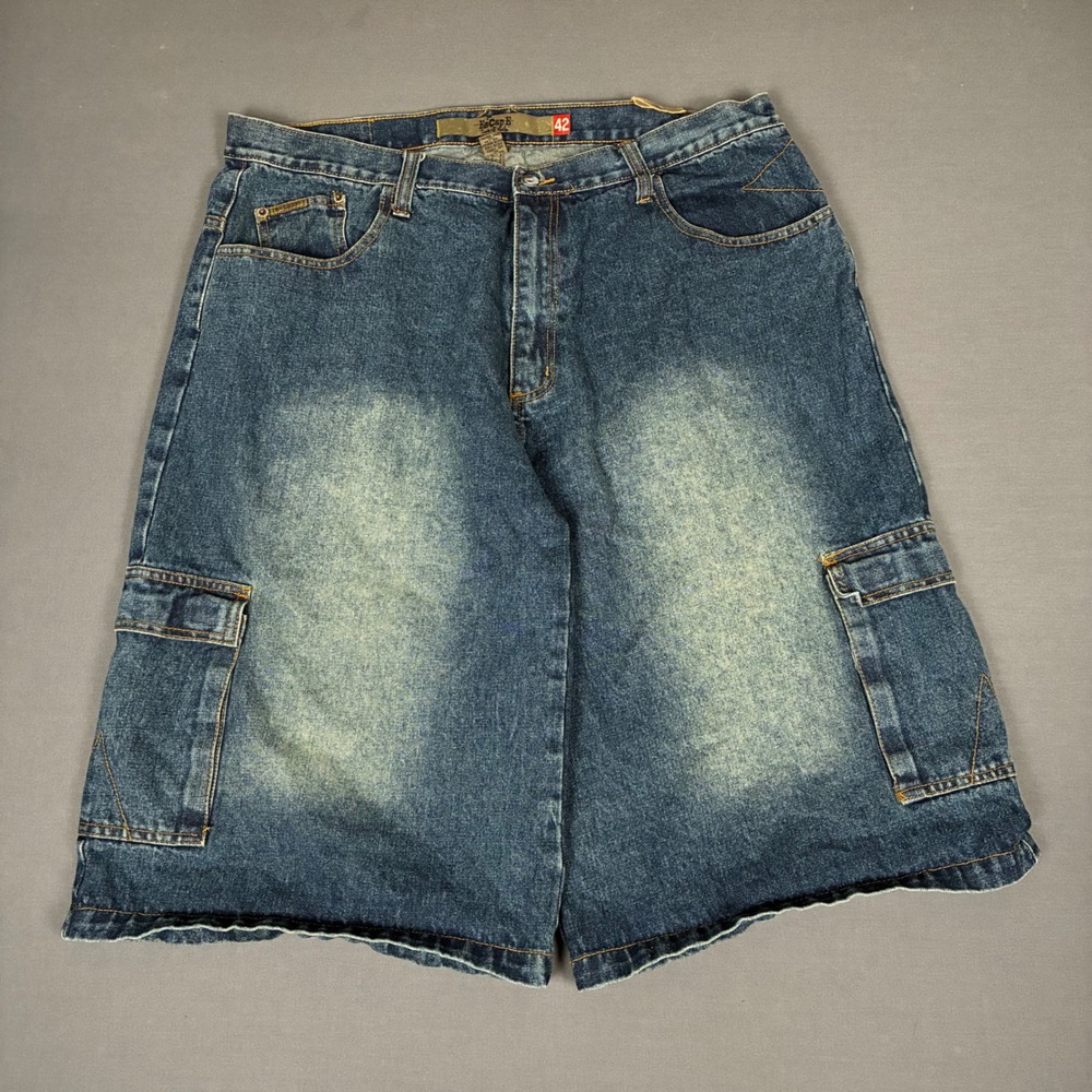 Y2K Escape Denim Jorts Dark Wash Men's Size 38 Grunge Skater